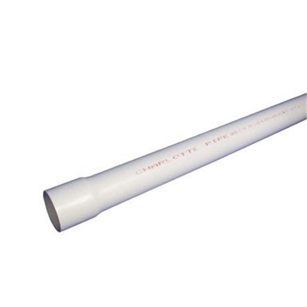 Cresline Pvc Dwv Pipe 6 " X 10 ' Bell End