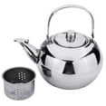 thumbnail image 3 of JINGT 1 pcs 1/1.5/2 /2.5L stainless steel teapot with strainer kettle for coffee tea, 3 of 5