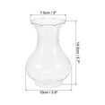 thumbnail image 2 of Uxcell Clear Bulb Vases, 3 Pack Bulb Vase Small Vases Decorative Bud Flower Vase, 2 of 6