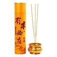 thumbnail image 5 of RuiJiao Sandalwood Guanyin Incense Sticks - Smokeless Money Roll Incense for Household Buddhist Offerings, Ideal for Guanyin and Buddha Worship, 5 of 6