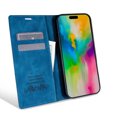 thumbnail image 2 of for iPhone 16 Pro Max Wallet Case Cover, Luxury Wallet Case with Card Holder Magnetic Clasp Kickstand PU Leather Folio Protective Phone Case for iPhone 16 Pro Max, Blue, 2 of 11