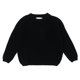 thumbnail image 1 of Suéter Para Niños, Bebé, Niña, Niño, Suéter De Punto De Gran Tamaño, Suéter De Cuello Redondo, Sudadera, Blusa De Manga Larga Cálida Sólida, Blusa Negra Odeerbi LM103-4068, 1 of 4