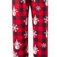 thumbnail image 5 of Kids Christmas Pajamas Matching Sets Parent-Child Warm Christmas Set Printed Home Wear Pajamas Two-Piece Kid Set Matching Kids Christmas Pajamas Kids Matching Christmas Pajamas, 5 of 5