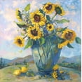 thumbnail image 2 of Art.com Floral Kaleidoscope III Stretched Canvas Print Wall Art by Nanette Oleson, 24" x 24", 2 of 4