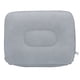 thumbnail image 3 of Almohada inflable para reposapiés de viaje, flocado, cojín relajante para vuelos de viaje con bomba de aire (gris), 3 of 5
