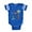 Royal Blue, variant on CafePress - Grandma And Me - Cute Infant Baby Football Bodysuit