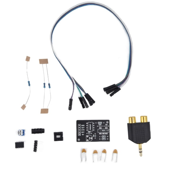 Módulo analizador de señal multibanda de ecualización gráfica de procesamiento de audio de placa de filtro de 5 V