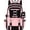 Black and Pink, variant on School Backpack for Girls Kids Teens Adult Large Capacity Cute Bookbag for Primary Middle High School & College Students Durable Daypack Schoolbag