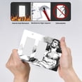 thumbnail image 4 of Man Switch Cover Decorative Wall Plate 3-Gang 2-Decor 1-Toggle Standard Size, 4 of 5