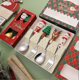 thumbnail image 3 of Christmas dinnerware set with reindeer design Wear-Resistant Corrosion-Resistant Rustproof Utensils for Holiday Party Decor, 3 of 5