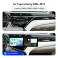 thumbnail image 4 of ZWNAV Dual 9.1 inch Screen Car Radio For Toyota Camry 2016-2019 Android 15 Multimedia Player GPS Navigation Auto DSP Stereo Host, 4 of 12