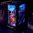 thumbnail image 2 of Sujetalibros Modelo Libro Rincón Kit 3D Iluminado DIY Regalos Navidad, 2 of 9