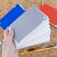 thumbnail image 6 of BAZIC Ruled White Index Cards Poly Cover w/ Ring 3" X 5", 100 Count, Assorted Colors, 24-Pack, 6 of 7