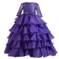 thumbnail image 1 of SAYOO Vestido de princesa para niñas, vestido de encaje floral para niños SAYOO moda, 1 of 9