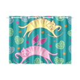 thumbnail image 3 of MKHERT Cat with Wings Window Curtain Kitchen Curtain 26x39 inch,Two Piece, 3 of 3