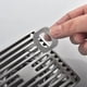 thumbnail image 5 of Square Stainless Steel Grate for Bathroom, Kitchen Sink, Shower, Strainer 15cm, 5 of 5