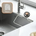 thumbnail image 6 of CoudarTitie Kitchen Sink Hanging Strainer, Food Waste Filter Basket, Catcher for Food Scraps, 6 of 9
