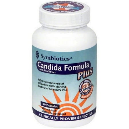 Symbiotics Super Immune Colostrum Plus Candida, 120 CT
