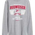 thumbnail image 3 of Budweiser - Collegiate - Men's Long Sleeve Graphic T-Shirt, 3 of 5