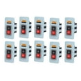 2024 10Pcs Push Button Switch Press Power Control Station Box 3 Phase