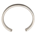 thumbnail image 3 of Chisel Stainless Steel Polished Black Carbon Fiber Inlay Crosses Bangle, 3 of 4