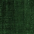 thumbnail image 1 of Ahgly Company Indoor Square Abstract Emerald Green Modern Area Rugs, 7' Square, 1 of 4