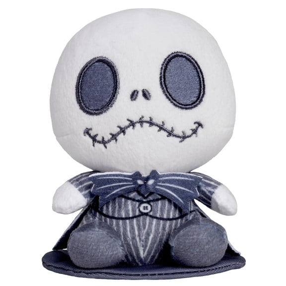 Disney Perch’d Shoulder Plush Jack Skellington, Collectible 3.75" Plush, for Boys and Girls Ages 3 and up