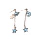 thumbnail image 2 of Guardurnaity 1 par de aretes de mujer con diseño largo, joyería práctica para niñas, pendientes de tuerca PinkA Ropa, zapatos y accesorios Miscelánea Tipo D Guardurnaity AP009007-04B, 2 of 6