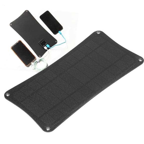 Solar , Dual USB Output IPX6 Waterproof Solar Power Bank Portable Energy Saving  For Phones
