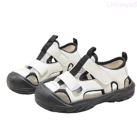 Lixiuxyad Girls Sneakers For Kids Lightweight Breathable Mesh Sports Shoes For Everyday Wear Outdoor Activities Hiking And Play Comfortable Slip on Shoes Sizes 10.5(Little Kid 4-4.5 Years)