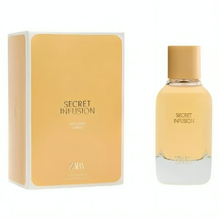 Zara Secret Infusion Perfume for Women Pear Floral Bouquet & Pink Musk Fragrance Scent Eau de Parfum EDP 100ml (3.38 fl. oz)