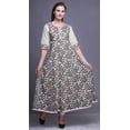 thumbnail image 2 of Bimba Robe Anarkali Imprimée pour Femmes, Robe Longue Maxi, Robe Ethnique, 2 of 6