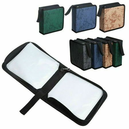 AkoaDa 40 CD DVD Case Holder Carry Case Organizer Sleeve Wallet Cover Box Vogue (Best Sub Compact 40 Concealed Carry)
