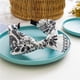 thumbnail image 1 of Paquete de 5 diademas de bandana para mujer, diademas con lazo para mujer, diadema con lazo con estampado de Cachemira, diadema con Orejas de conejo, diadema bonita para el pelo, 1 of 5