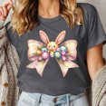 thumbnail image 2 of Camiseta de Cuello Redondo de Manga Corta de la Mujer, Top de Moda para Invierno Y Primavera Impresa de Navidad Casual 3/4, 2 of 7