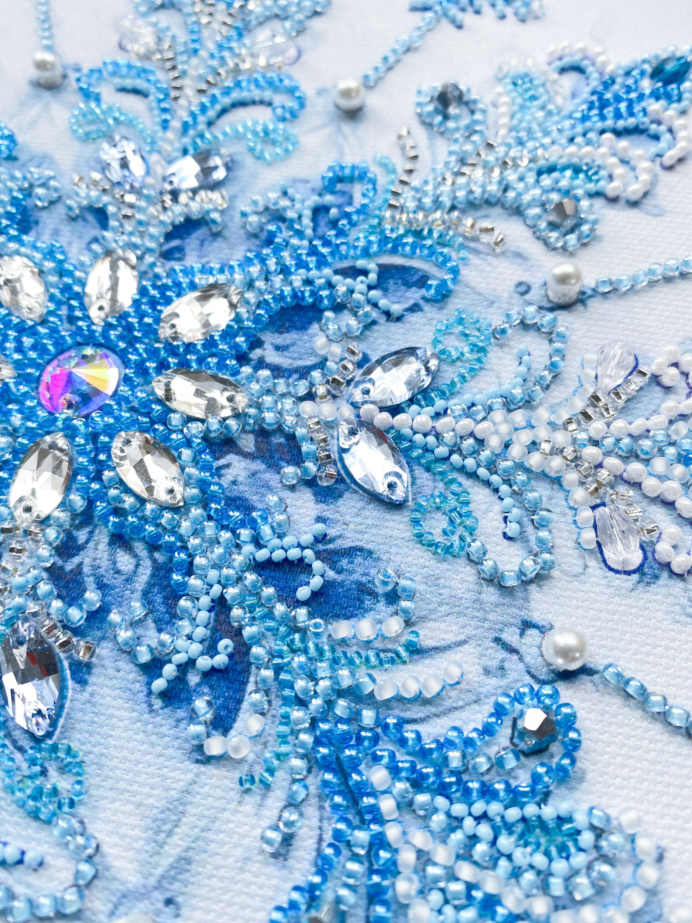 Bead Embroidery Kit - Frost patterns AB-963