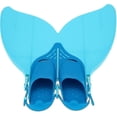thumbnail image 1 of Meerjungfrau Flossen Monofin Taucherflossen Fr Kinderschwimmen Schwimm Flossen Hy, 1 of 5