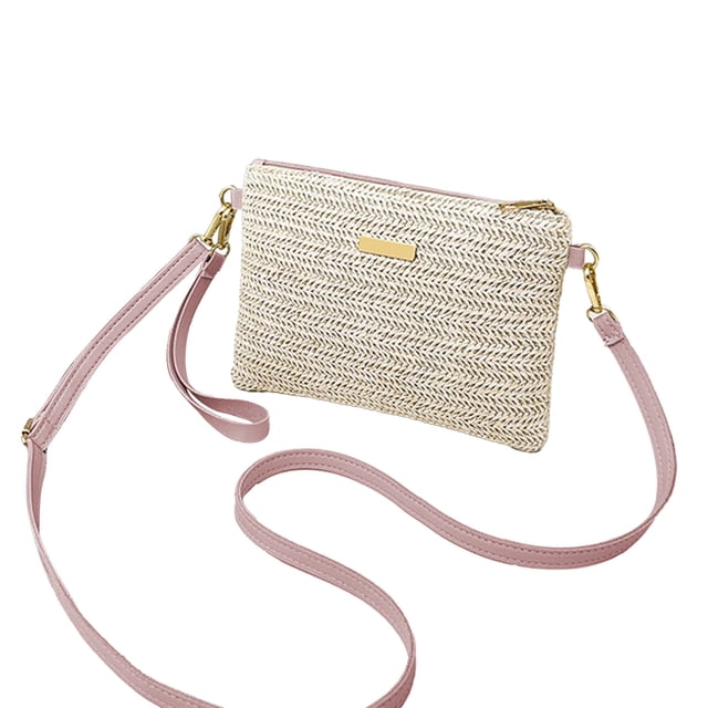 Bolsos para las Niñas de Punto Bolso de Hombro, Bolso de Paja, Bolso de Hombro de Estilo Corto de Moda, Bolso de Mujer, Bolso de Sobre Tejido, Bolsos para las Niñas