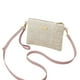 thumbnail image 2 of Bolso de paja tejido en hombro • Bolsa de sobres • Bandolera • Correa ajustable • 8,27x5,91 pulgadas • Beige rosa caqui marrón rojo, 2 of 6
