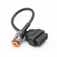 thumbnail image 1 of Línea De Conversión Obd2 De 4 Pines A 16 Pines Compatible Con Cable Adaptador De Accesorios De Motocicleta Davidson Scienceny VI011610-00, 1 of 6