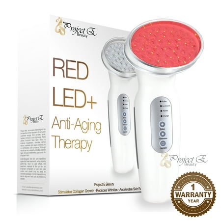 Red Light LED Light Therapy Collagen Boost Skin Firming Lifting Light Control Sensor Facial Beauty