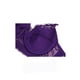 thumbnail image 3 of SOSTENES CHIC para Mujeres Copas Completas Transpirables Confort Encaje Floral Cobertura Completa Sin Almohadillas Con Aros Talla 40/90 Ajuste 38B/C Morado, 3 of 5