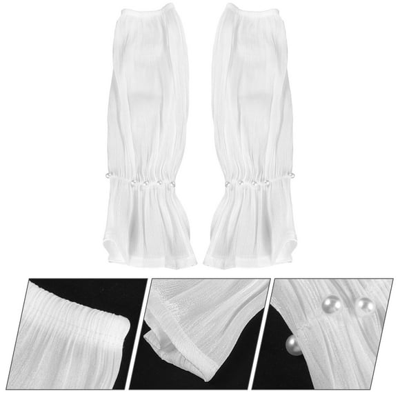 ADDHAT 1Par Cubre Brazos Para Mujer Con Clásico Y El Sol
