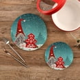 thumbnail image 2 of Christmas 2 Pack Pot Holders Trivets, Heat Resistant Hot Pads for Kitchen Table Decoration Trivets for Hot Dishes/Pot/Bowl/Teapot/Kitchen Hot Pads Trivets, 7" + 9.45", 2 of 7