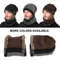 thumbnail image 6 of VBIGER Winter Beanie Hat Scarf Set Warm Knit Hat Thick Knit Skull Cap For Men Women, 6 of 9