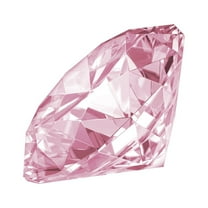 Harlik 50Mm Crystal Glass Diamonds - Decorative Tabletop Gemstones Clearance! Statue |1 Diamond (50Mm)