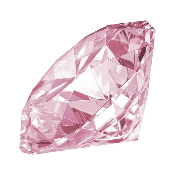 Harlik 50Mm Crystal Glass Diamonds - Decorative Tabletop Gemstones Clearance! Statue |1 Diamond (50Mm)