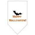 thumbnail image 2 of Halloween Pet and Dog Bandana Screen Printed, "Happy Halloween", 2 of 2