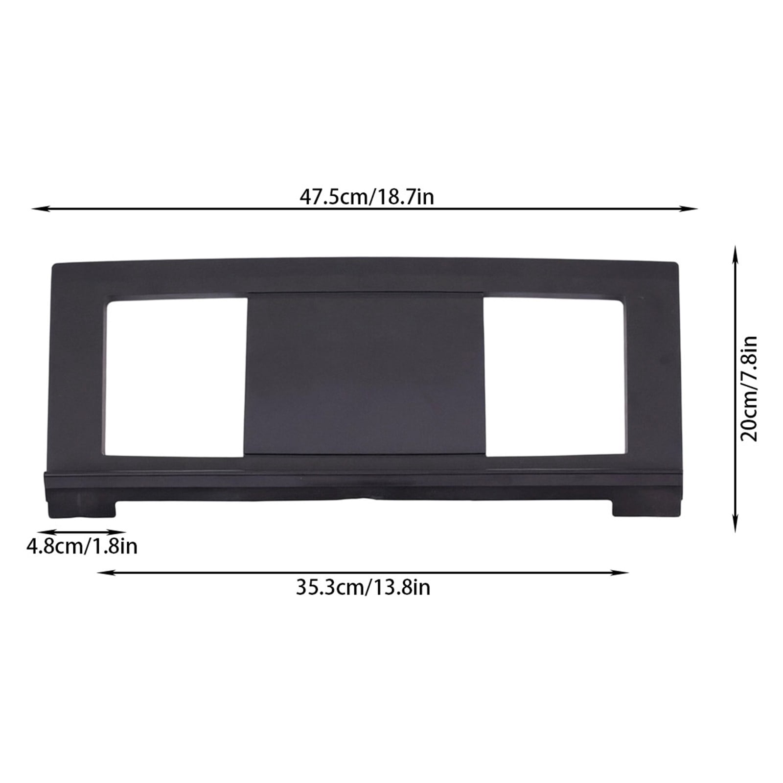 Keyboard Sheet Music Stand Attachment, Black Music Book Holder with Clips, Portable Piano Accessory for Holding Sheet Music Securely During Practice