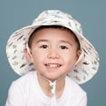 thumbnail image 3 of JAN & JUL Baby Boy Sun-Hat Bucket Adjustable for Growing Kids (M: 6-24 months, Dino), 3 of 6